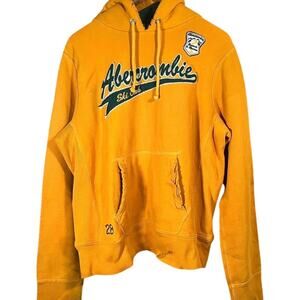 Vintage Abercrombie & Fitch “Ski Club / Search & Rescue 28” Pullover Hoodie Y2K